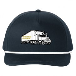 Snapback Five-Panel Rope Hat