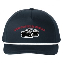 Snapback Five-Panel Rope Hat