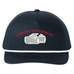 Snapback Five-Panel Rope Hat