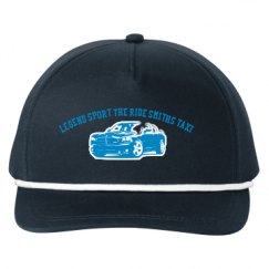 Snapback Five-Panel Rope Hat