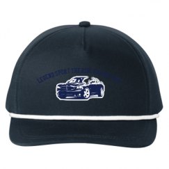 Snapback Five-Panel Rope Hat