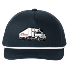 Snapback Five-Panel Rope Hat