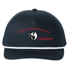 Snapback Five-Panel Rope Hat