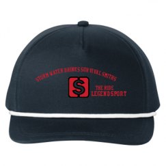 Snapback Five-Panel Rope Hat