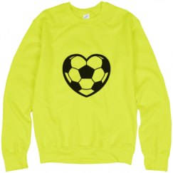 Unisex Neon Crewneck Sweatshirt