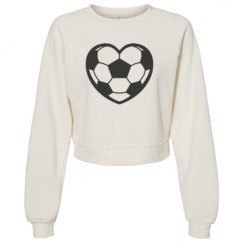 Women's Raglan Pullover Fleece
