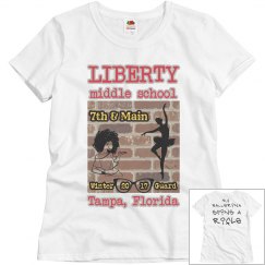 Liberty MS 7th & Main 2017 Winterguard (2-sided design)