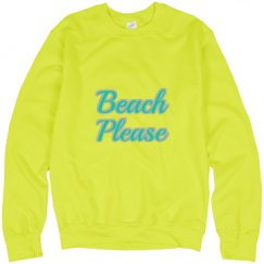 Unisex Neon Crewneck Sweatshirt