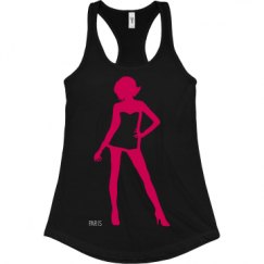 Ladies Slim Fit Racerback Tank Top