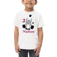 Cute Zebra Zoo Birthday