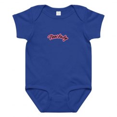 newbaby teddy New letterring Purple