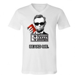 Unisex V-Neck Jersey Tee