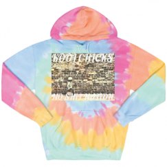 Unisex Tie-Dye Fleece Hoodie