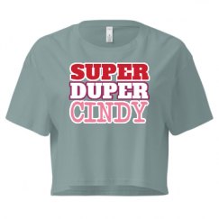 Ladies Festival Cali Crop Top Tee