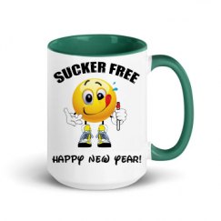 15oz Ceramic Mug with Color Inside