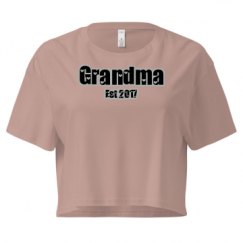 Ladies Festival Cali Crop Top Tee