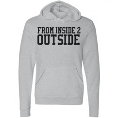 Unisex Fleece Pullover Midweight Hoodie