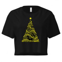 Ladies Festival Cali Crop Top Tee