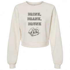 Women's Raglan Pullover Fleece