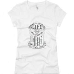 Ladies Slim Fit Basic Promo Jersey Tee