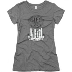 Ladies Slim Fit Super Soft Triblend Tee