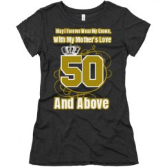 Ladies Slim Fit Super Soft Triblend Tee