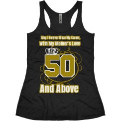 Ladies Slim Fit Super Soft Racerback Triblend Tank