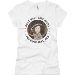 Ladies Slim Fit Basic Promo Jersey Tee