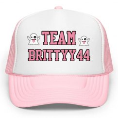 Team Brittyy44 Ghost Hat