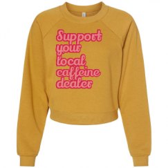 Women's Raglan Pullover Fleece