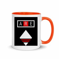 11oz Ceramic Mug with Color Inside