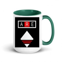 15oz Ceramic Mug with Color Inside