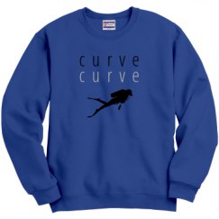 Unisex Film and Foil Crewneck Sweatshirt