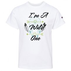 Youth Champion Short Sleeve Tagless Tee
