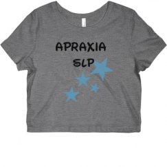 Ladies Slim Fit Crop Top Tee