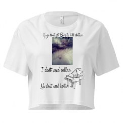 Ladies Festival Cali Crop Top Tee