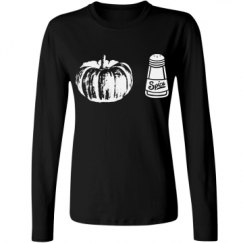 Ladies Relaxed Fit Basic Long Sleeve Tee