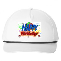 Snapback Five-Panel Rope Hat