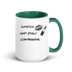 15oz Ceramic Mug with Color Inside