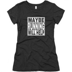 Ladies Slim Fit Super Soft Triblend Tee