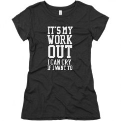 Ladies Slim Fit Super Soft Triblend Tee