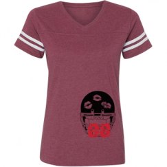 Ladies Relaxed Fit Vintage Sports Tee