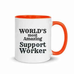 11oz Ceramic Mug with Color Inside