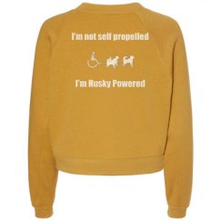 Women's Raglan Pullover Fleece