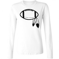 Ladies Relaxed Fit Basic Long Sleeve Tee