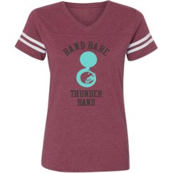 Ladies Relaxed Fit Vintage Sports Tee