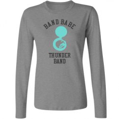 Ladies Relaxed Fit Basic Long Sleeve Tee