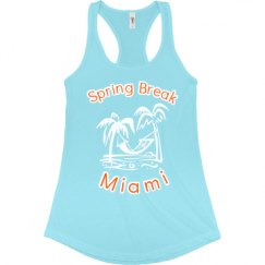 Ladies Slim Fit Racerback Tank Top