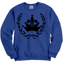 Unisex Film and Foil Crewneck Sweatshirt