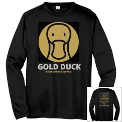 GOLD DUCK Long sleeve Yellow Logo